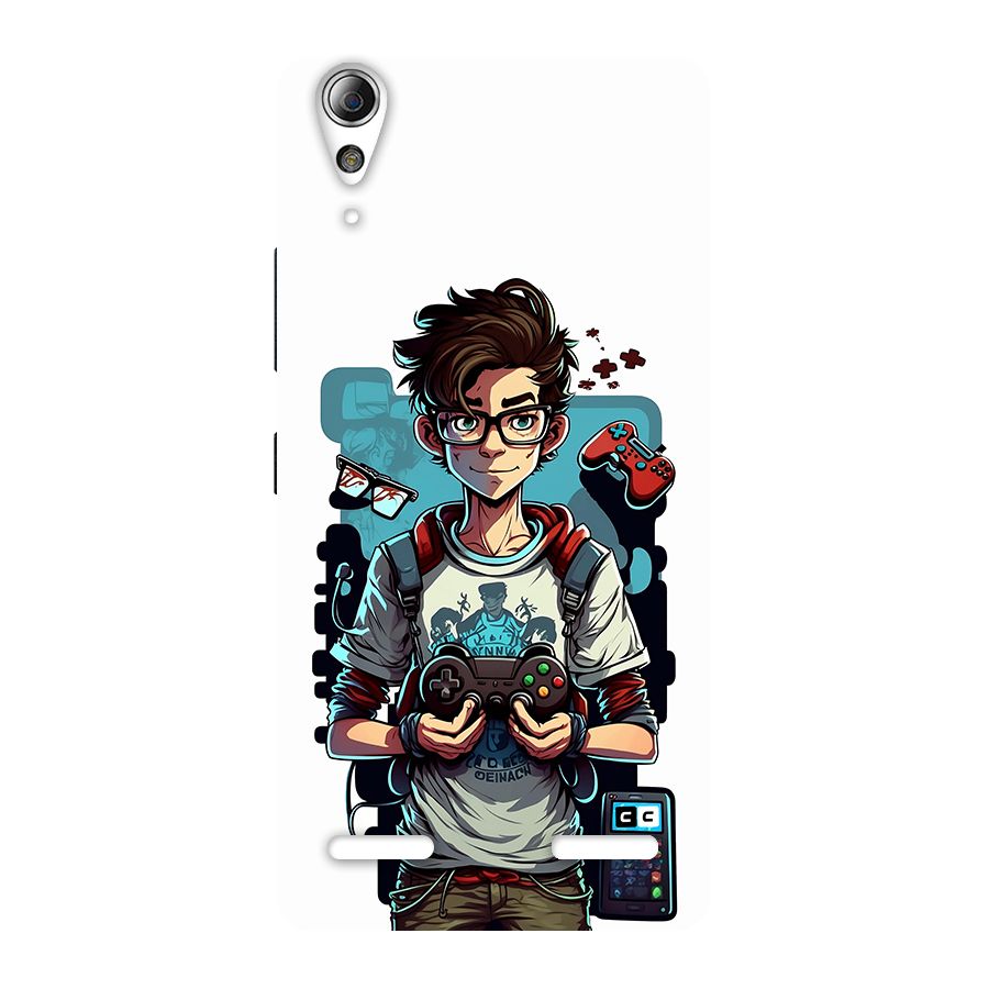 Cool Gamer Guy Back Case for Lenovo A6000