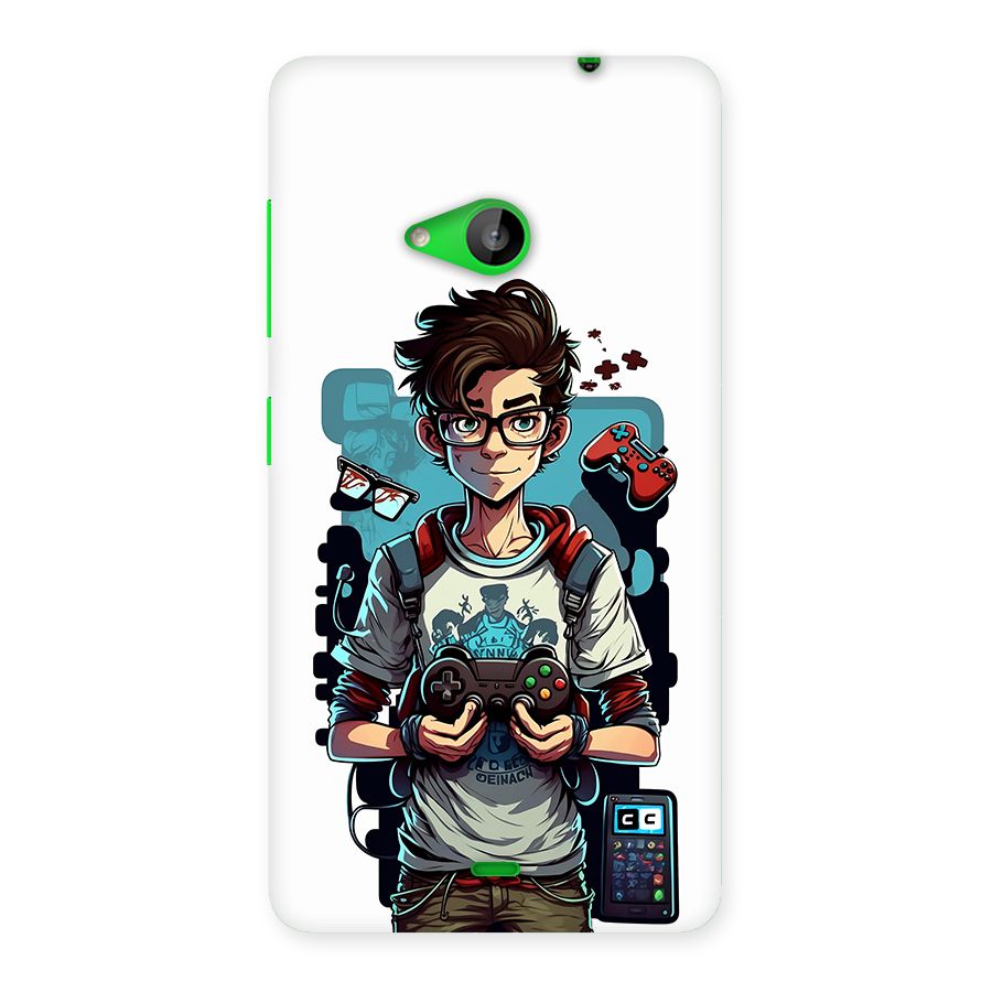 Cool Gamer Guy Back Case for Lumia 535