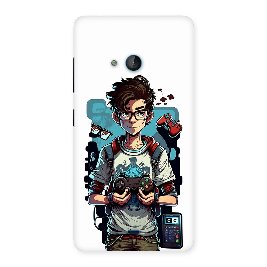 Cool Gamer Guy Back Case for Lumia 540