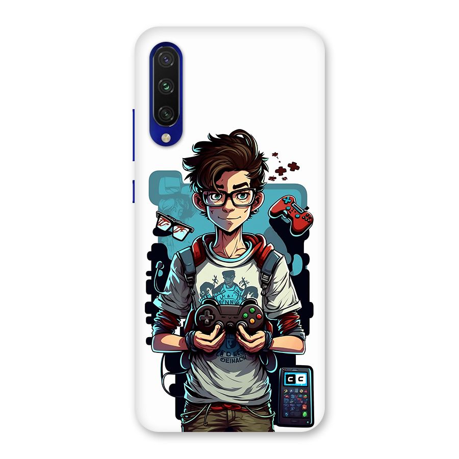 Cool Gamer Guy Back Case for Mi A3