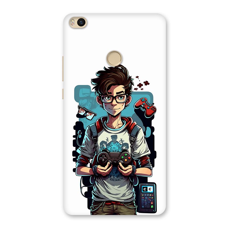 Cool Gamer Guy Back Case for Mi Max 2