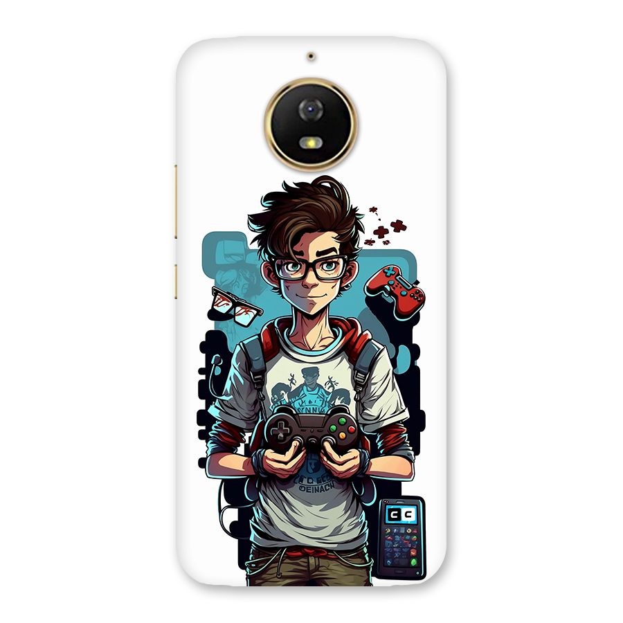 Cool Gamer Guy Back Case for Moto G5s