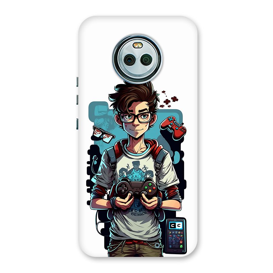 Cool Gamer Guy Back Case for Moto X4