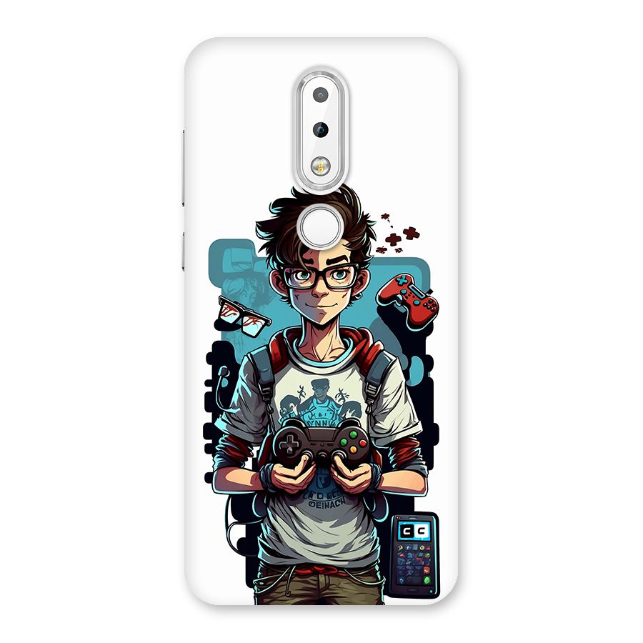 Cool Gamer Guy Back Case for Nokia 6.1 Plus