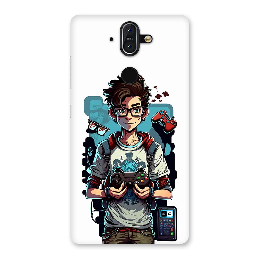 Cool Gamer Guy Back Case for Nokia 8 Sirocco