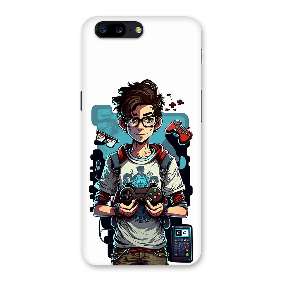 Cool Gamer Guy Back Case for OnePlus 5