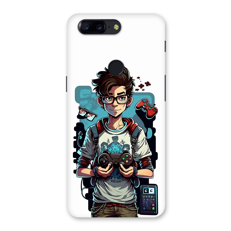 Cool Gamer Guy Back Case for OnePlus 5T