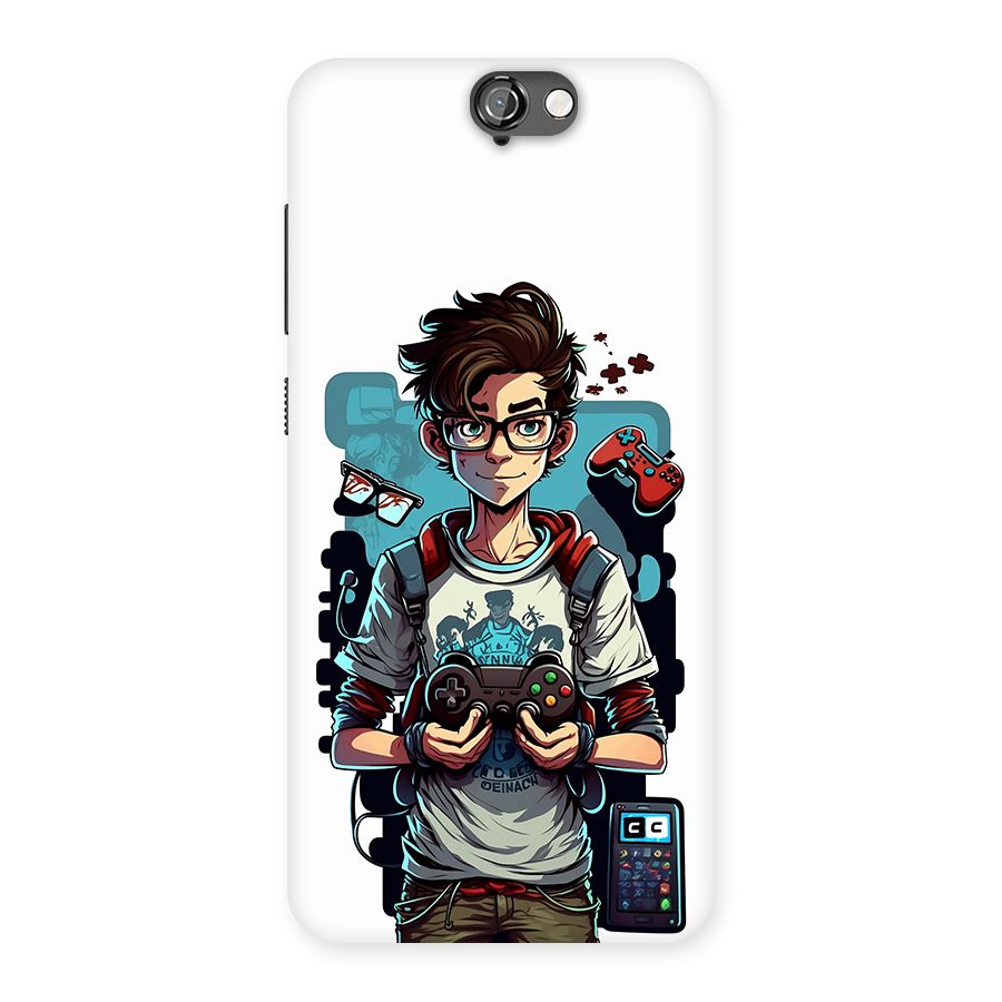 Cool Gamer Guy Back Case for One A9