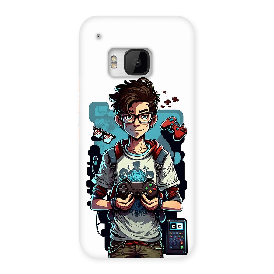 Cool Gamer Guy Back Case for One M9