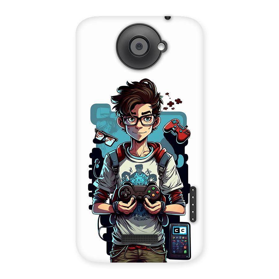 Cool Gamer Guy Back Case for One X