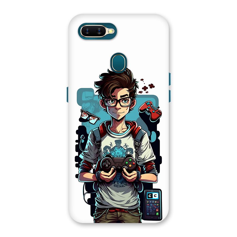 Cool Gamer Guy Back Case for Oppo A12s