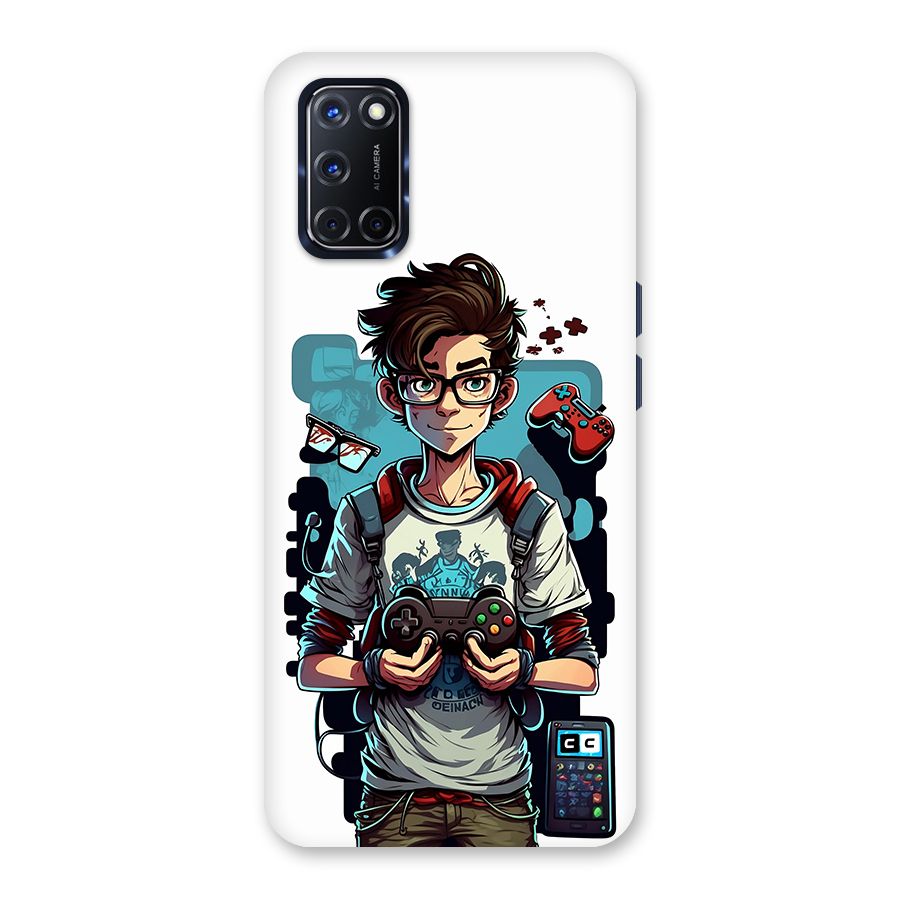 Cool Gamer Guy Back Case for Oppo A52