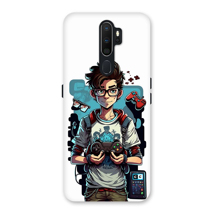 Cool Gamer Guy Back Case for Oppo A5 (2020)
