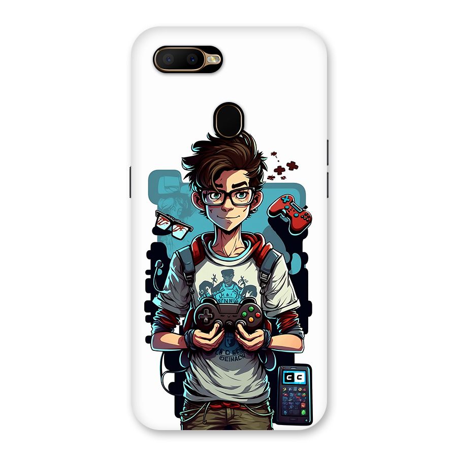 Cool Gamer Guy Back Case for Oppo A5s