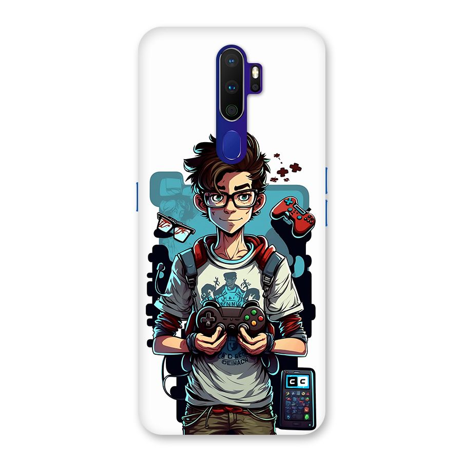 Cool Gamer Guy Back Case for Oppo A9 (2020)