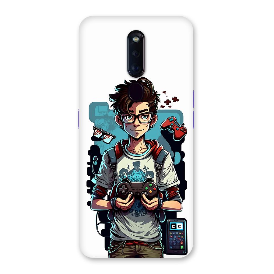 Cool Gamer Guy Back Case for Oppo F11 Pro