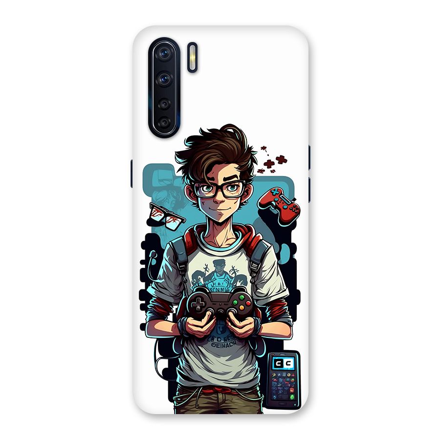 Cool Gamer Guy Back Case for Oppo F15