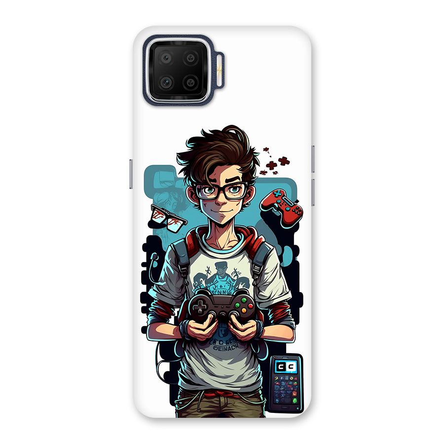 Cool Gamer Guy Back Case for Oppo F17
