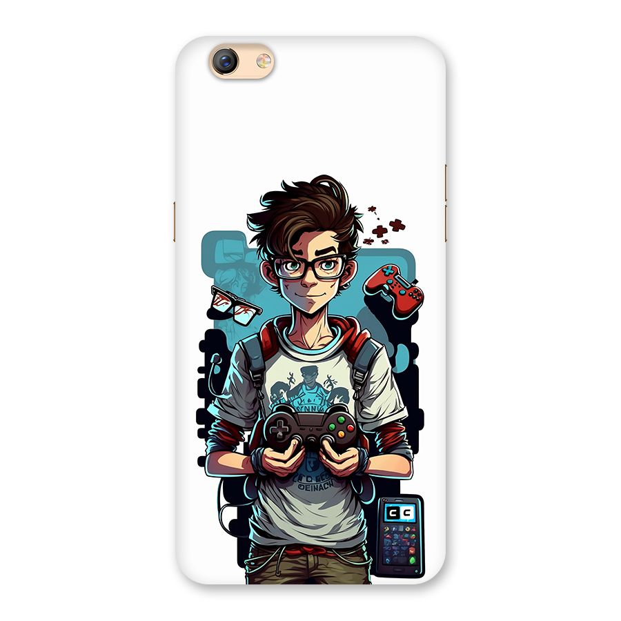 Cool Gamer Guy Back Case for Oppo F3 Plus