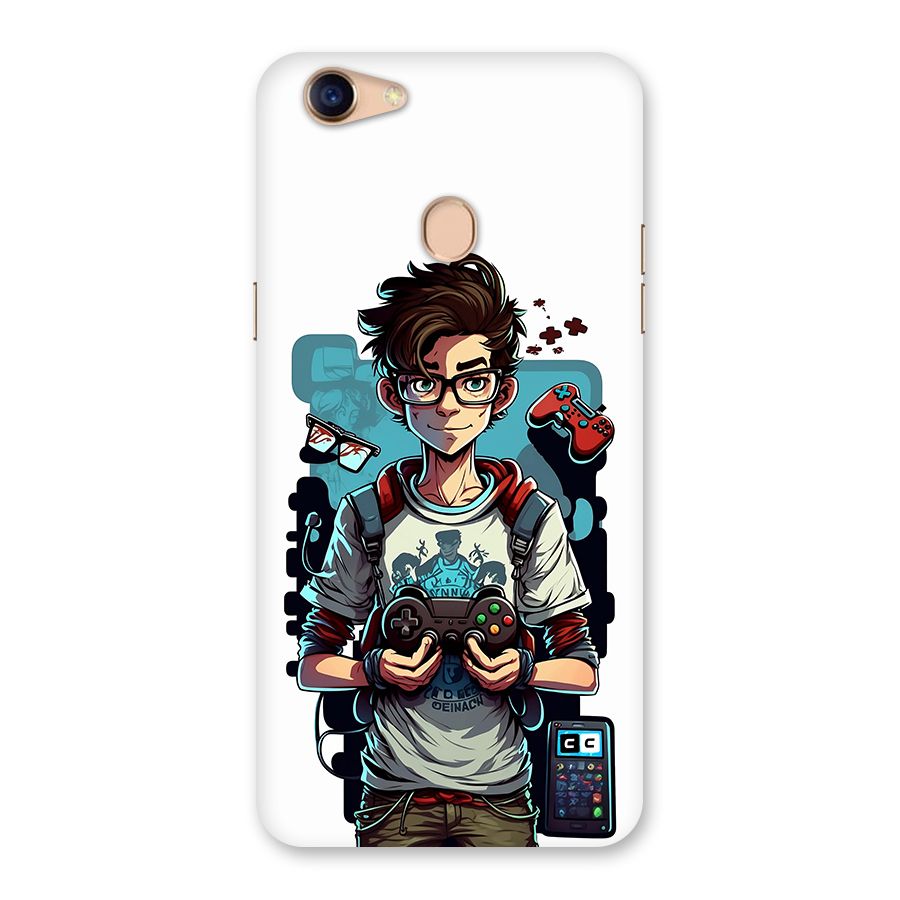 Cool Gamer Guy Back Case for Oppo F5 Youth