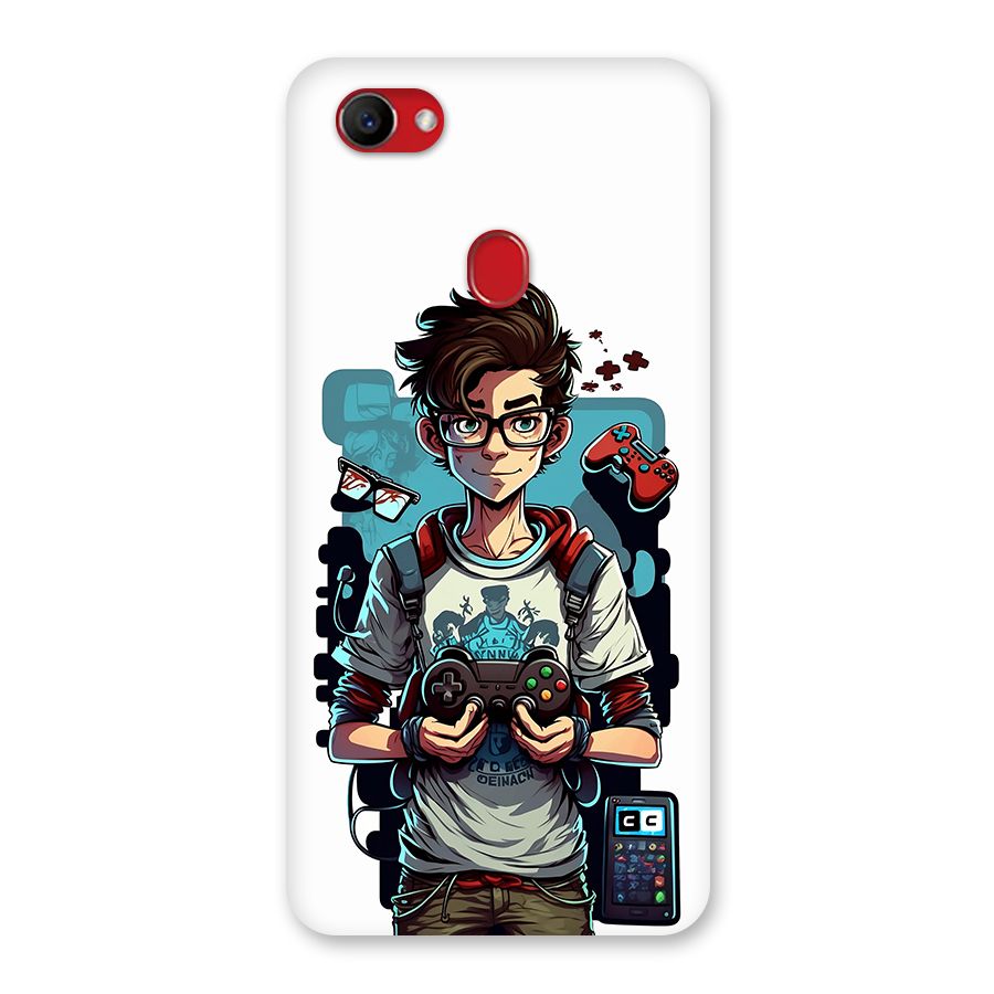 Cool Gamer Guy Back Case for Oppo F7