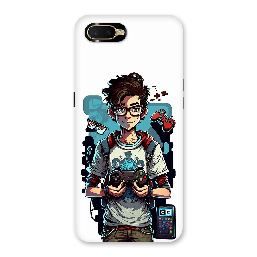 Cool Gamer Guy Back Case for Oppo K1