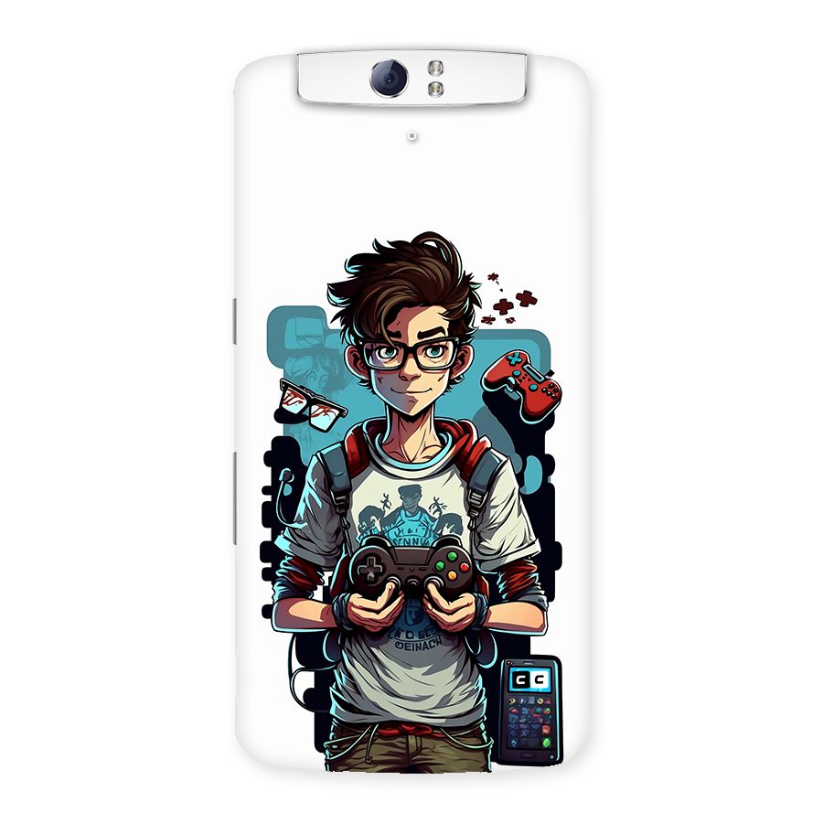 Cool Gamer Guy Back Case for Oppo N1