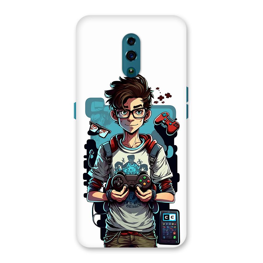 Cool Gamer Guy Back Case for Oppo Reno