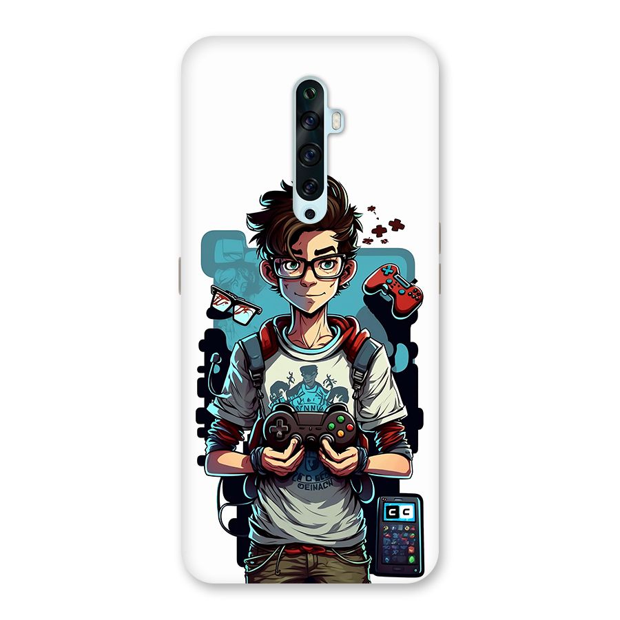 Cool Gamer Guy Back Case for Oppo Reno2 Z