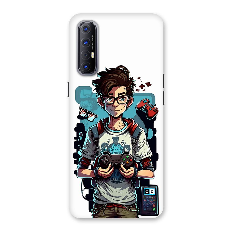 Cool Gamer Guy Back Case for Oppo Reno3 Pro