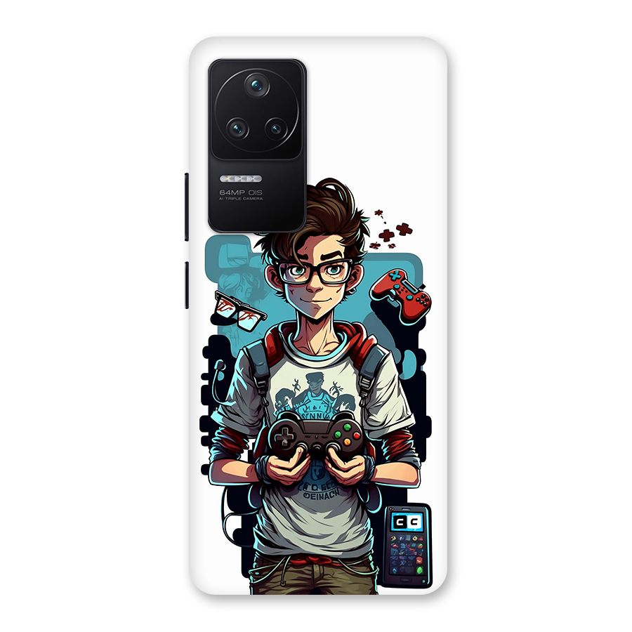 Cool Gamer Guy Back Case for Poco F4 5G