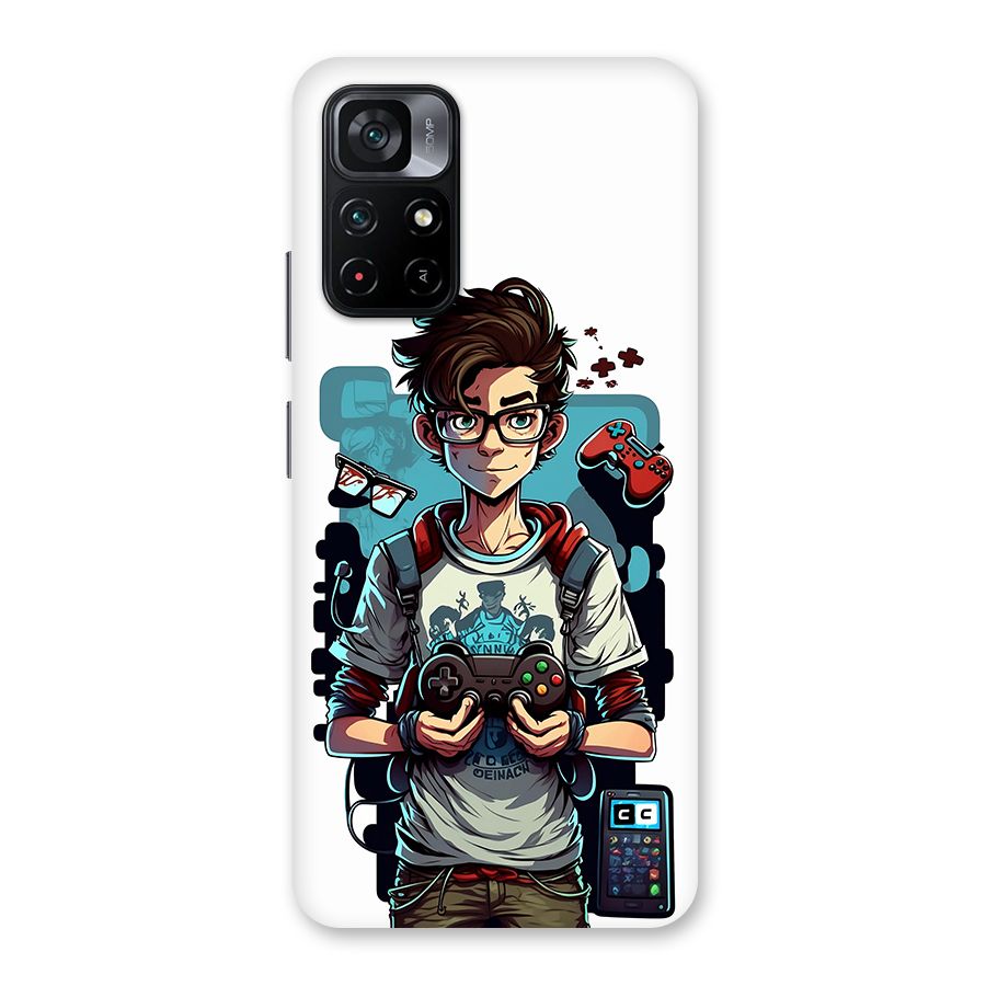 Cool Gamer Guy Back Case for Poco M4 Pro 5G