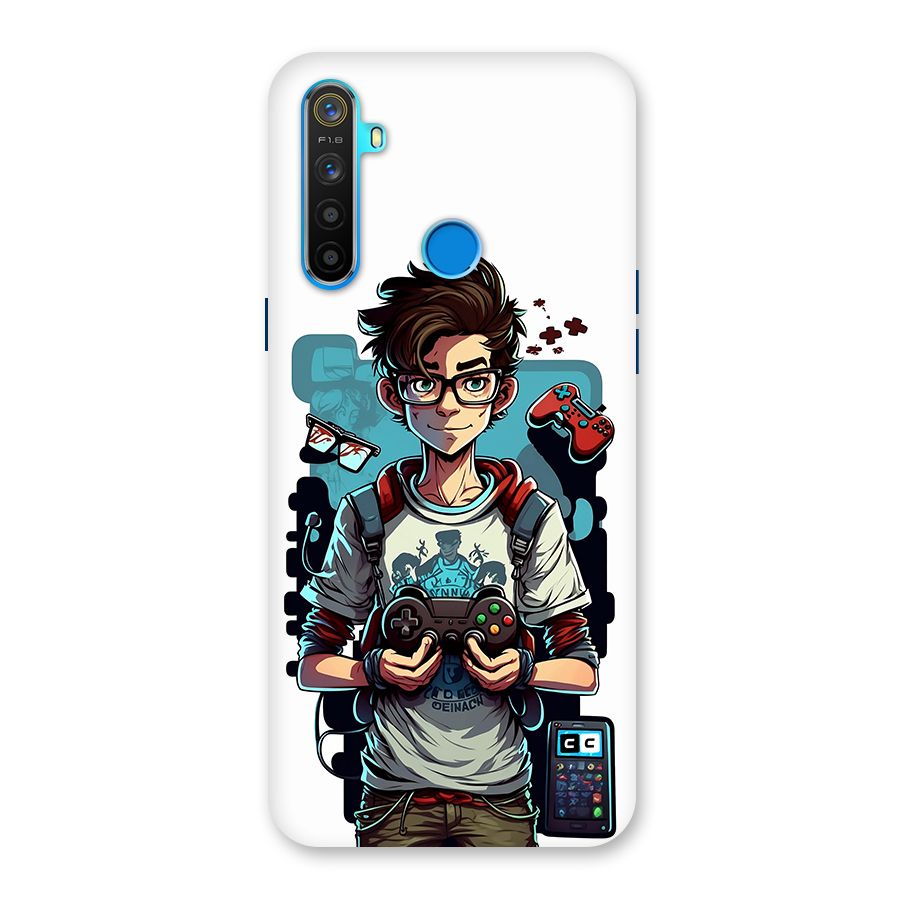 Cool Gamer Guy Back Case for Realme 5