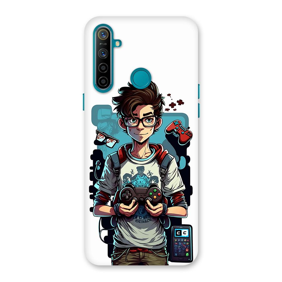 Cool Gamer Guy Back Case for Realme 5i