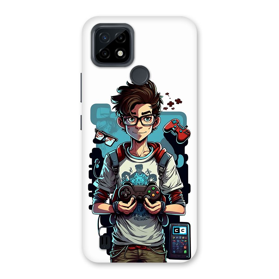 Cool Gamer Guy Back Case for Realme C21
