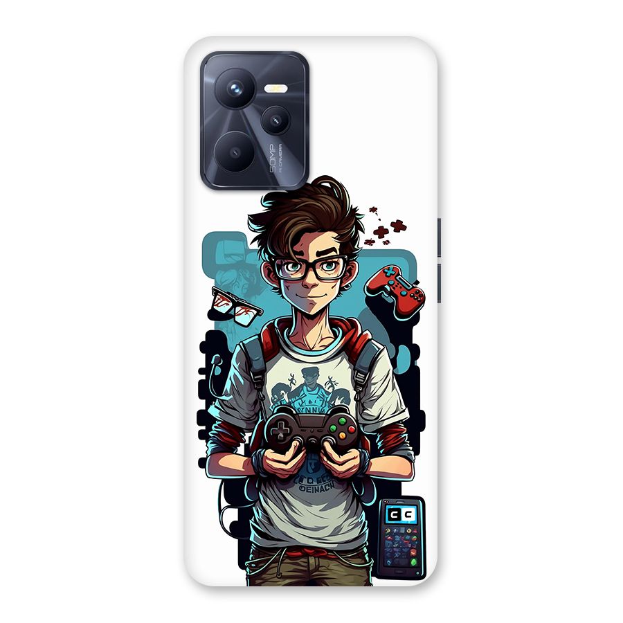 Cool Gamer Guy Back Case for Realme C35