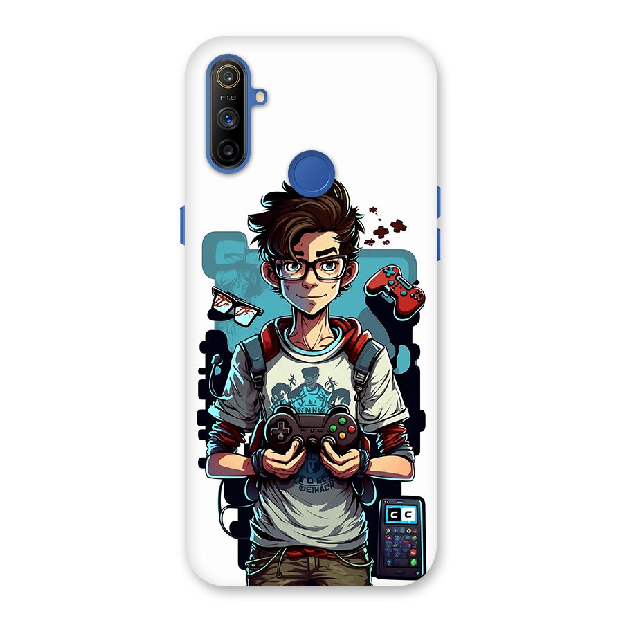 Cool Gamer Guy Back Case for Realme Narzo 10A