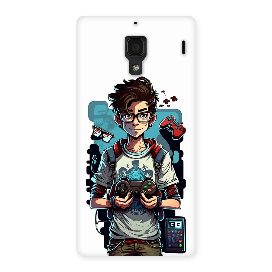 Cool Gamer Guy Back Case for Redmi 1s