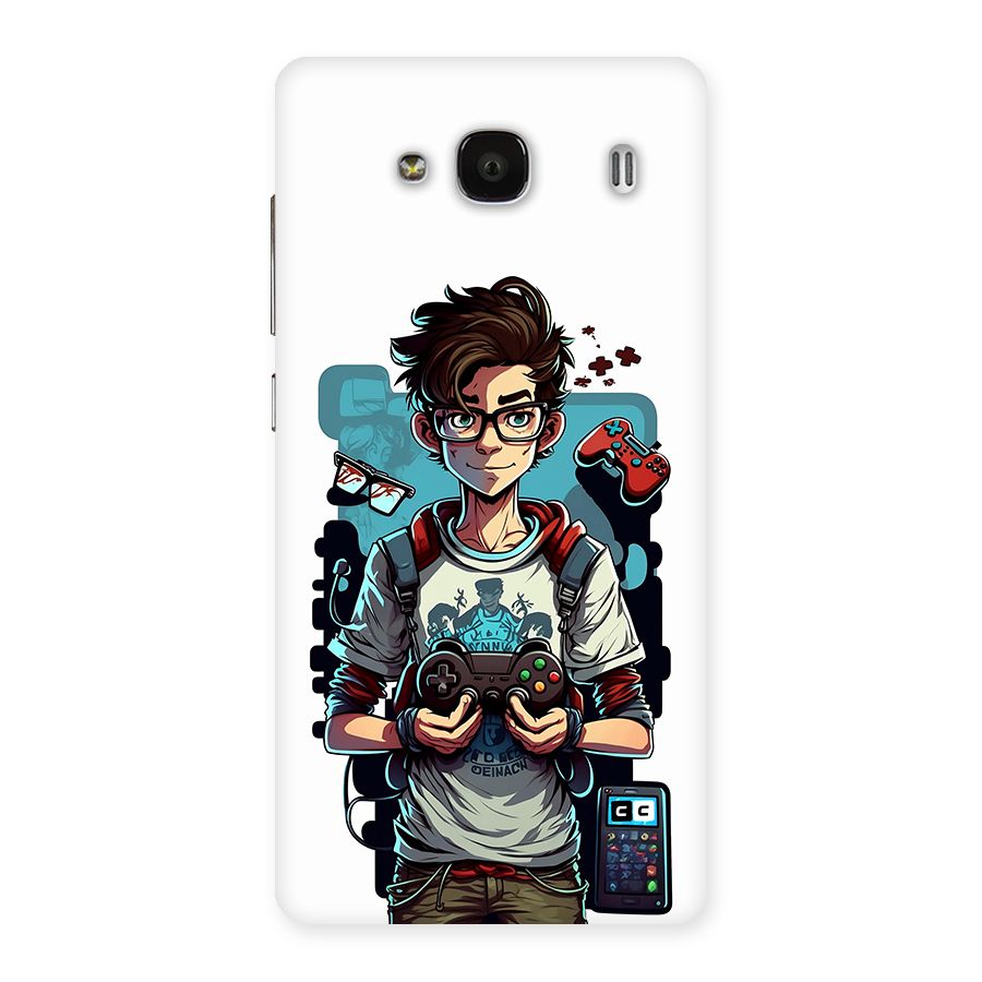 Cool Gamer Guy Back Case for Redmi 2 Prime