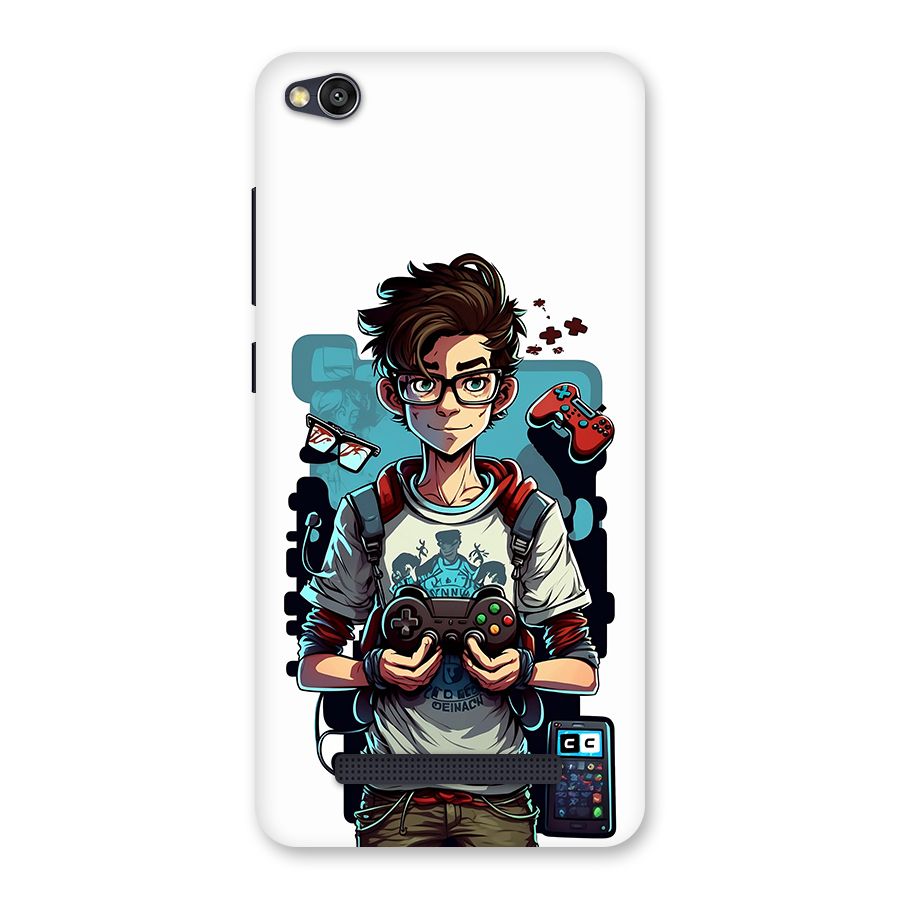 Cool Gamer Guy Back Case for Redmi 4A