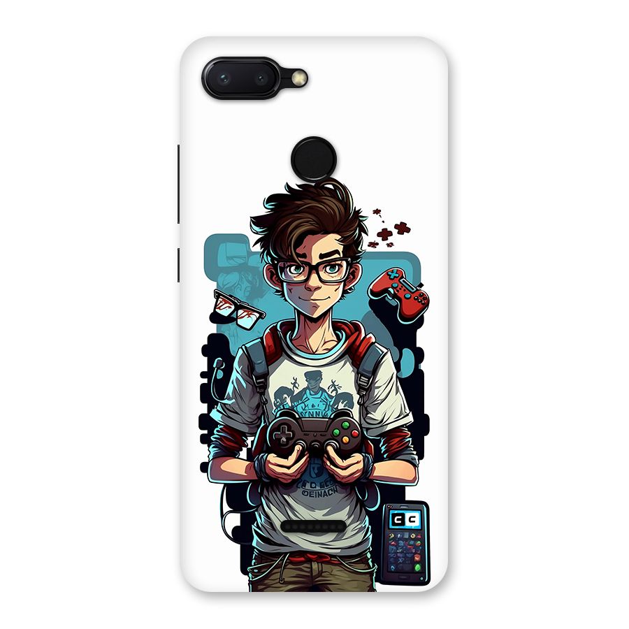 Cool Gamer Guy Back Case for Redmi 6