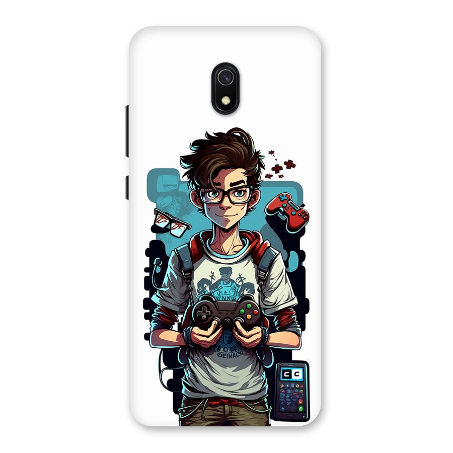 Cool Gamer Guy Back Case for Redmi 8A