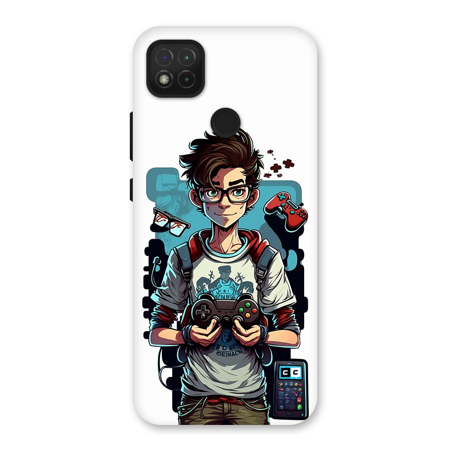 Cool Gamer Guy Back Case for Redmi 9 Activ