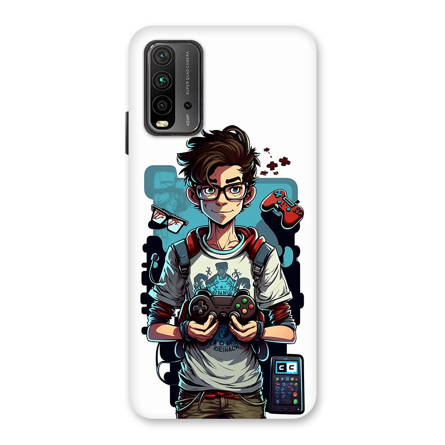 Cool Gamer Guy Back Case for Redmi 9 Power