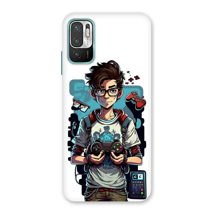 Cool Gamer Guy Back Case for Redmi Note 10T 5G