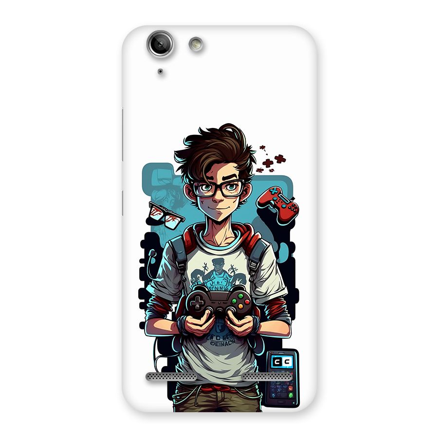 Cool Gamer Guy Back Case for Vibe K5