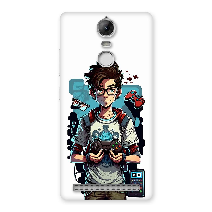 Cool Gamer Guy Back Case for Vibe K5 Note