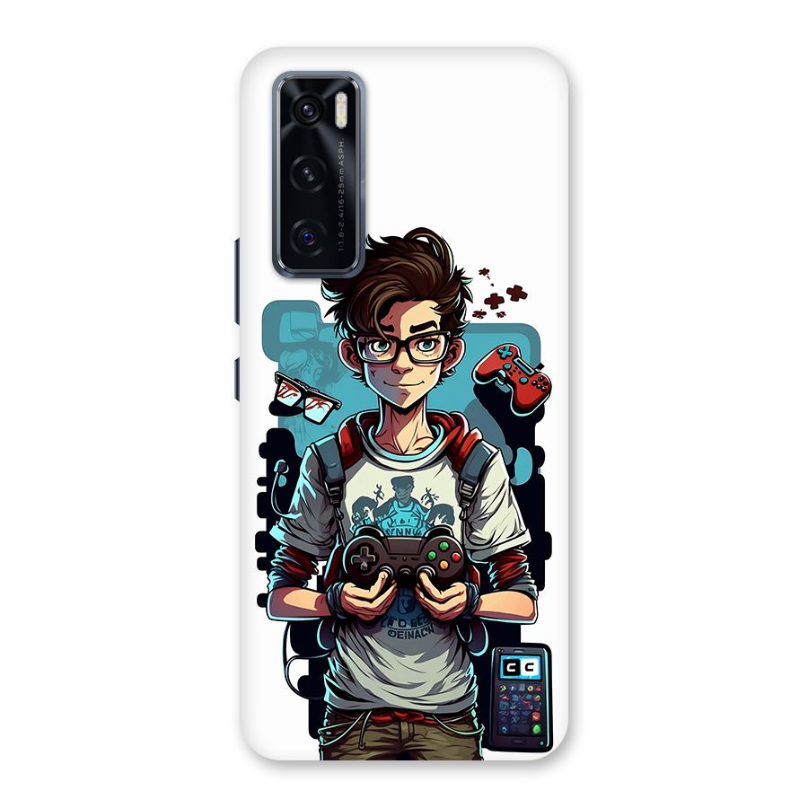 Cool Gamer Guy Back Case for Vivo V20 SE