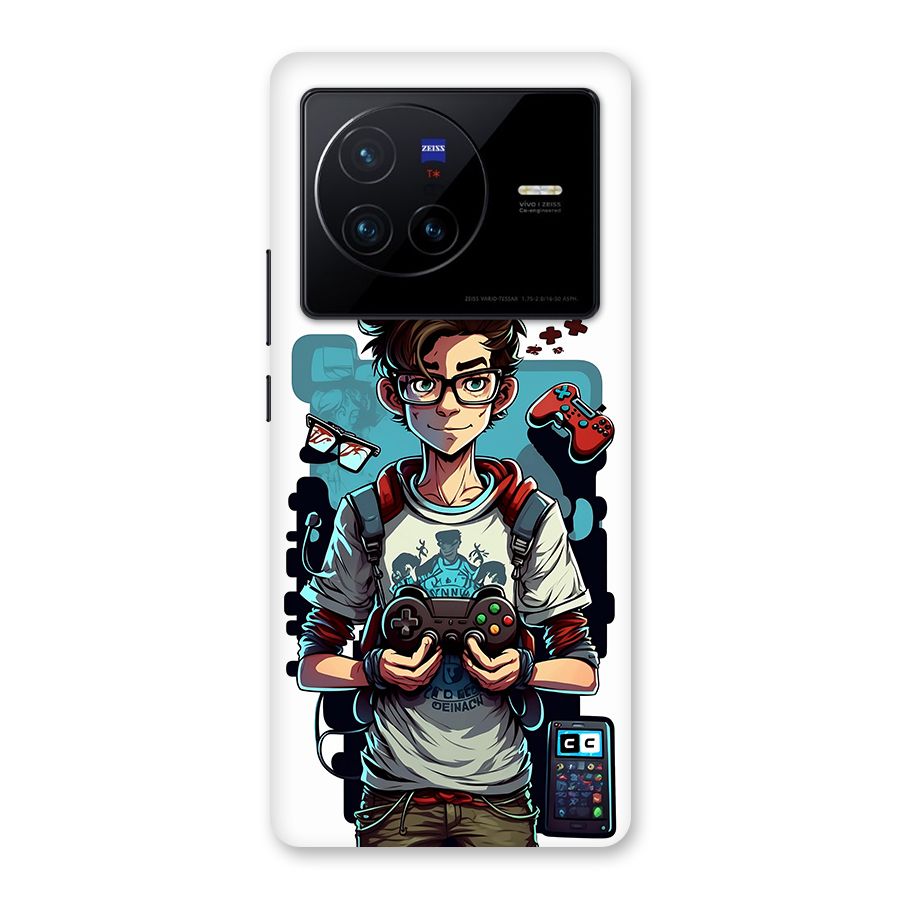 Cool Gamer Guy Back Case for Vivo X80