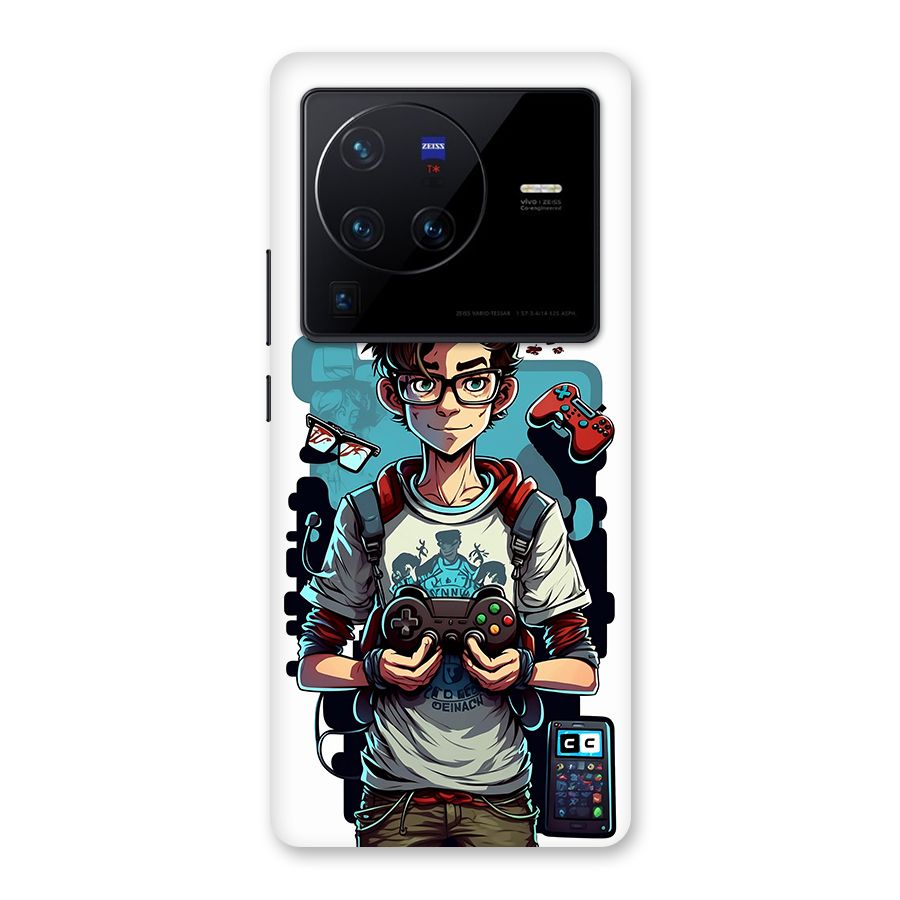 Cool Gamer Guy Back Case for Vivo X80 Pro